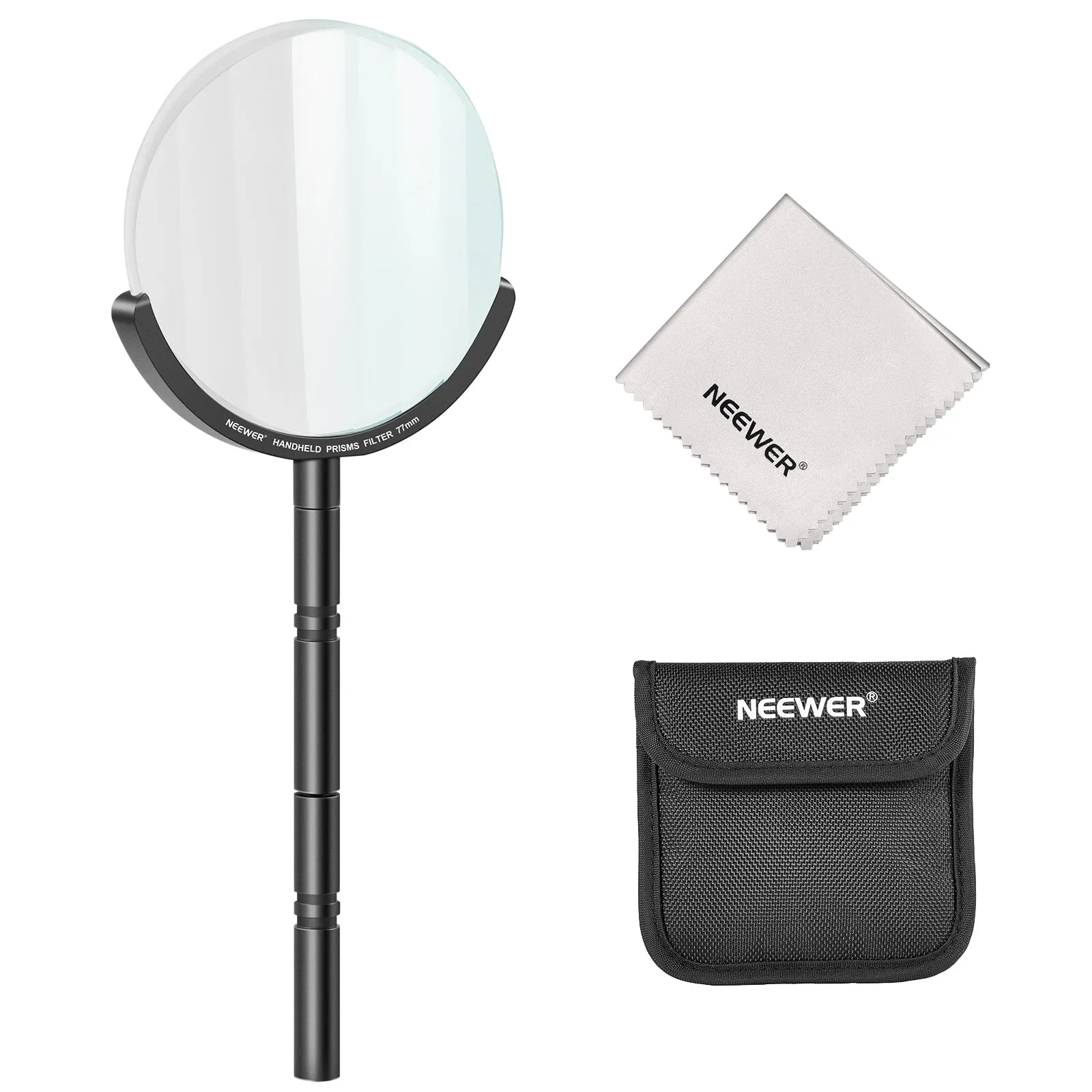 NEEWER 77mm Handheld Kaleidoscope Prism Lens Filter