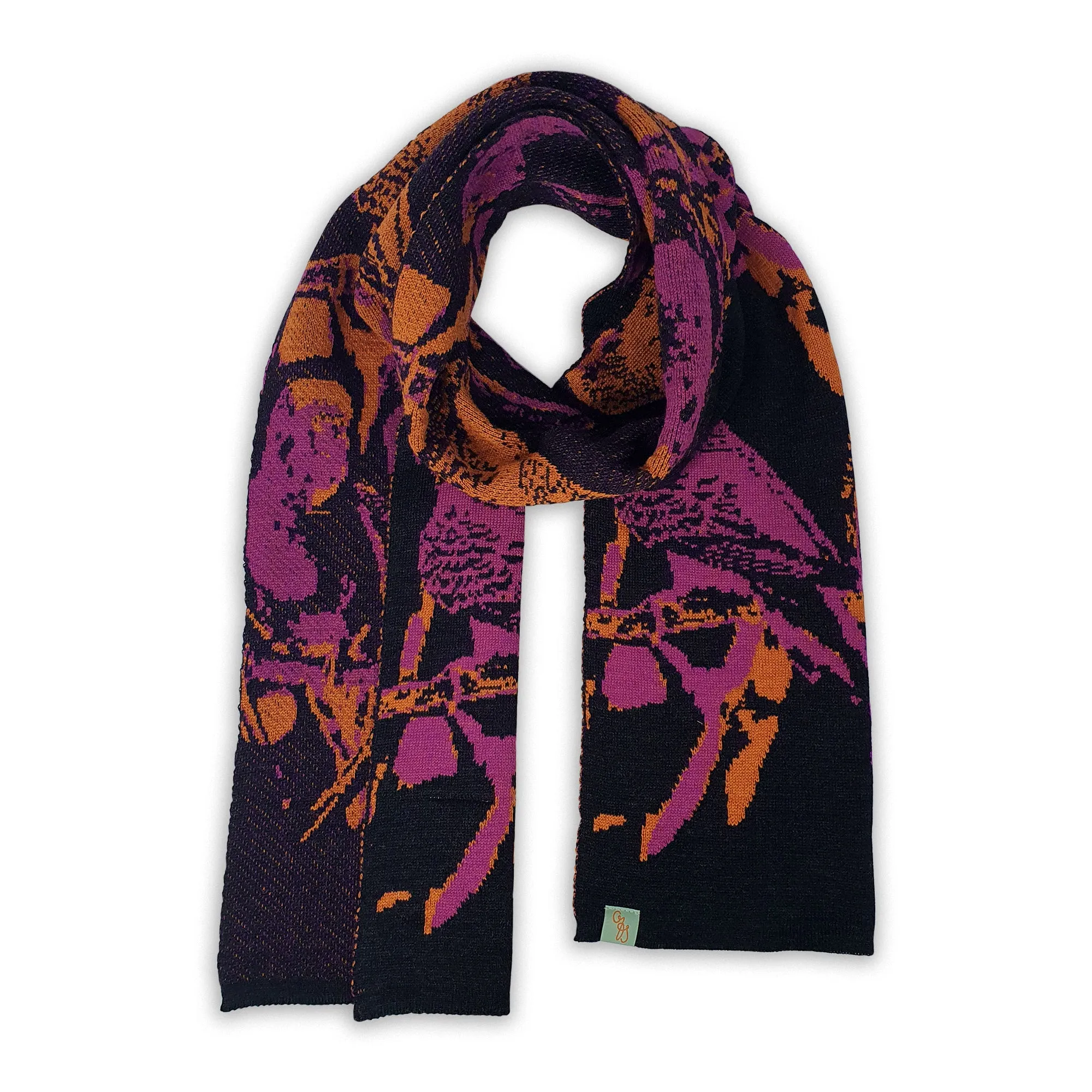 SCARVES - BUDGIE - EXTRA FINE MERINO WOOL