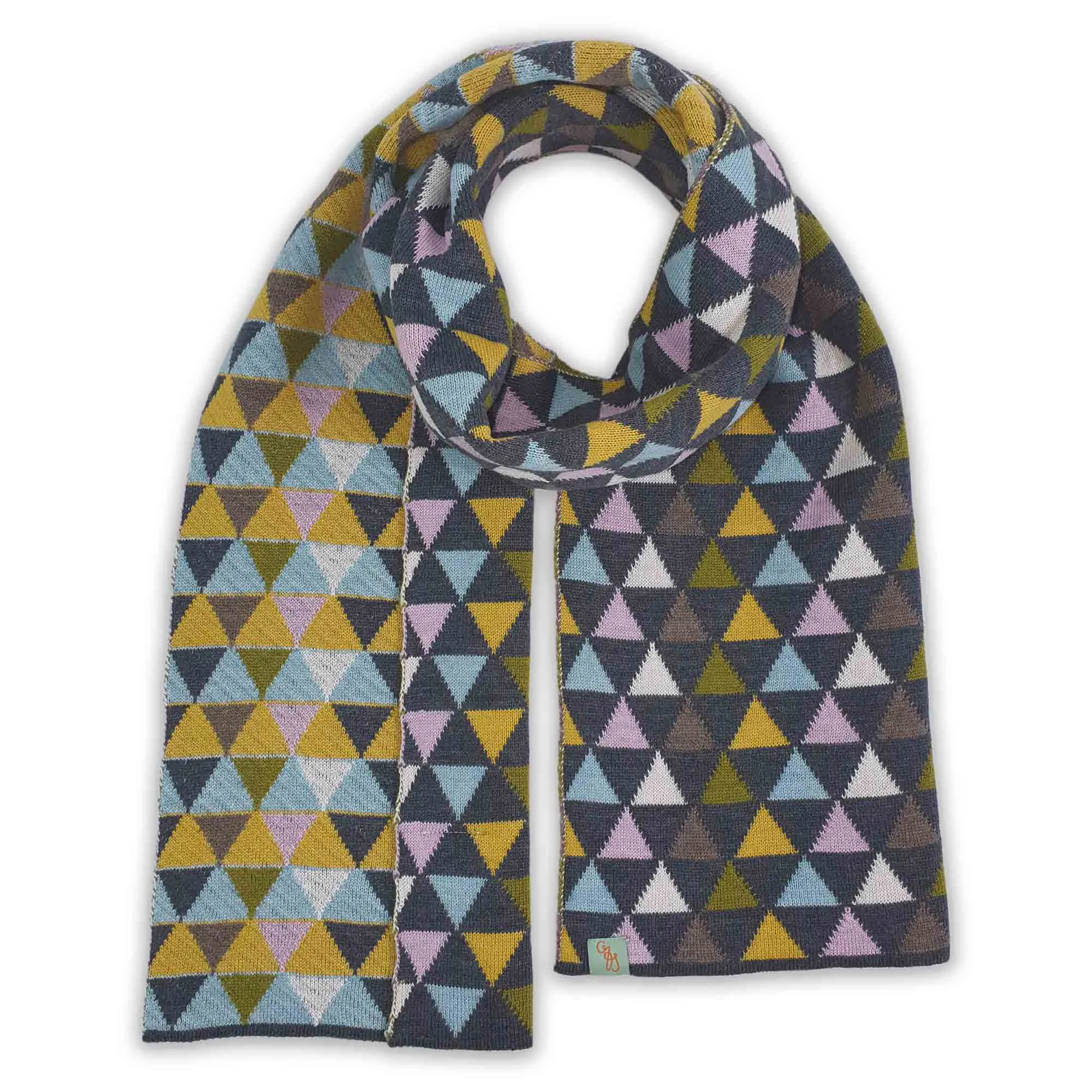 SCARVES - KALEIDOSCOPE - EXTRA FINE MERINO WOOL