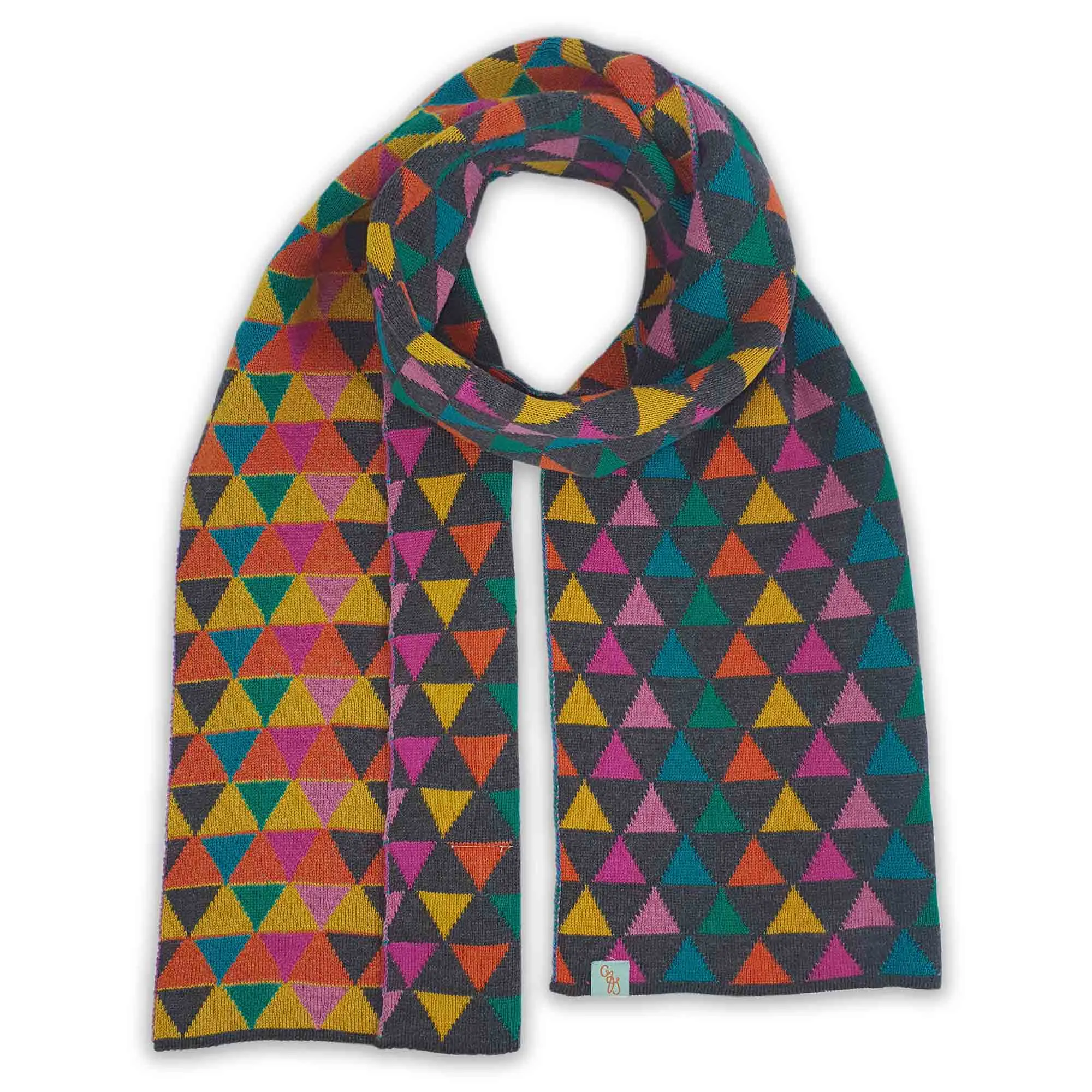 SCARVES - KALEIDOSCOPE - EXTRA FINE MERINO WOOL