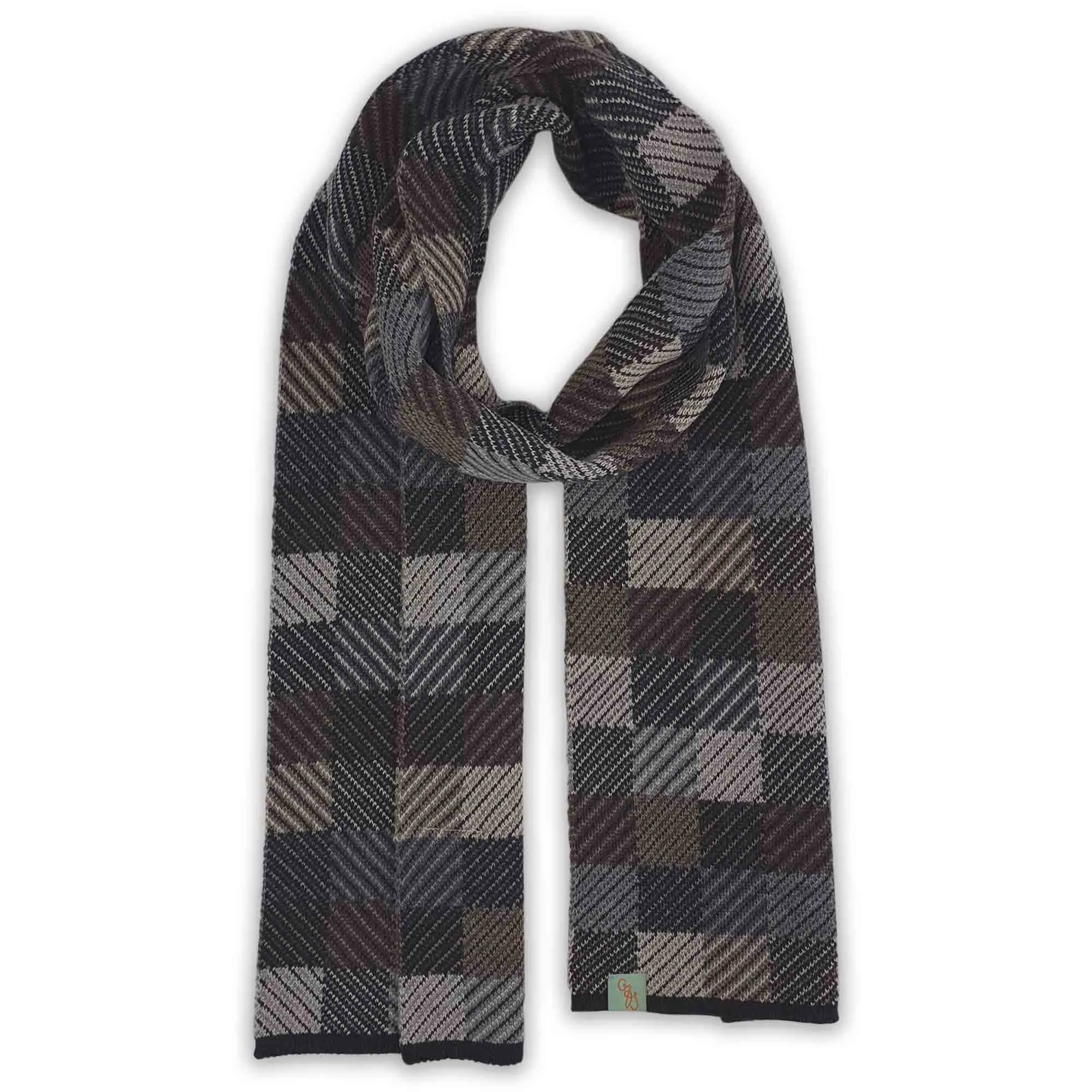 SCARVES - PATCH - EXTRA FINE MERINO WOOL