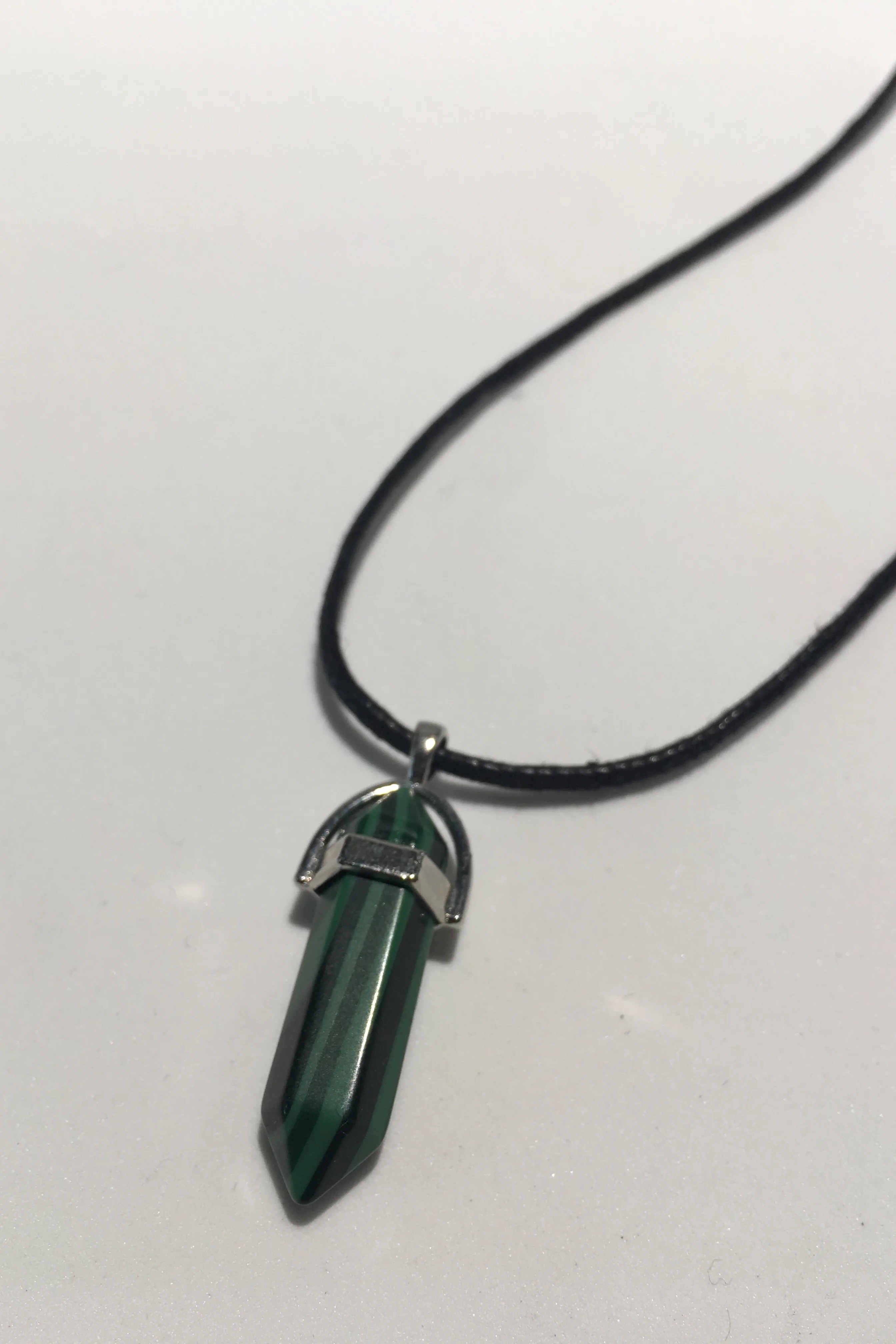 Small Crystal Point Necklace