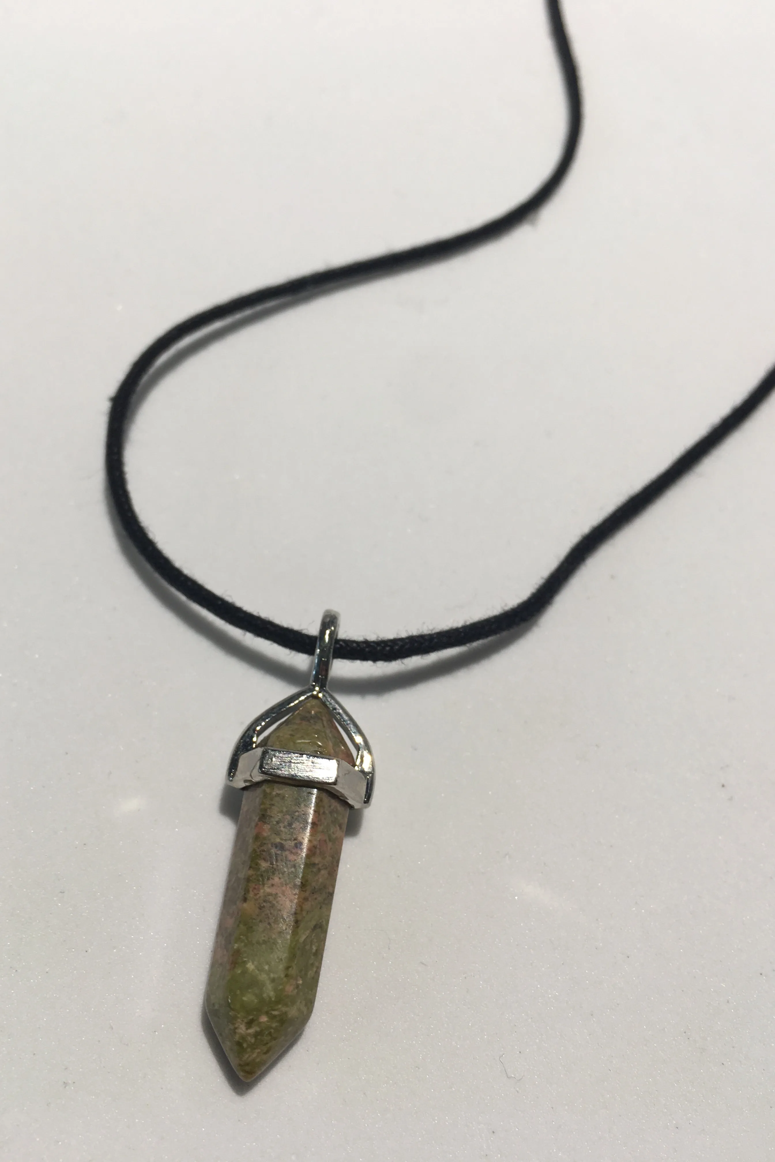 Small Crystal Point Necklace