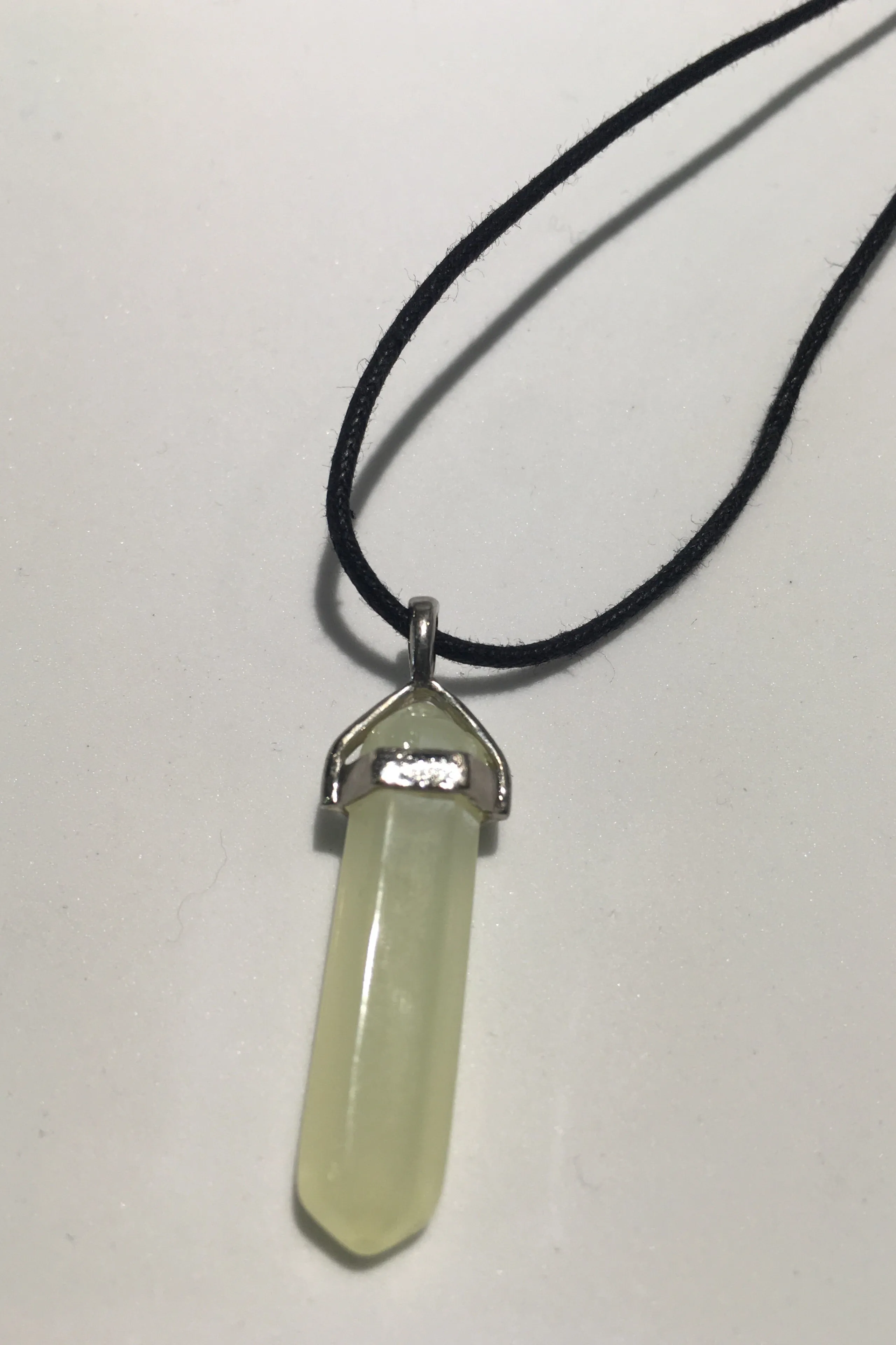 Small Crystal Point Necklace