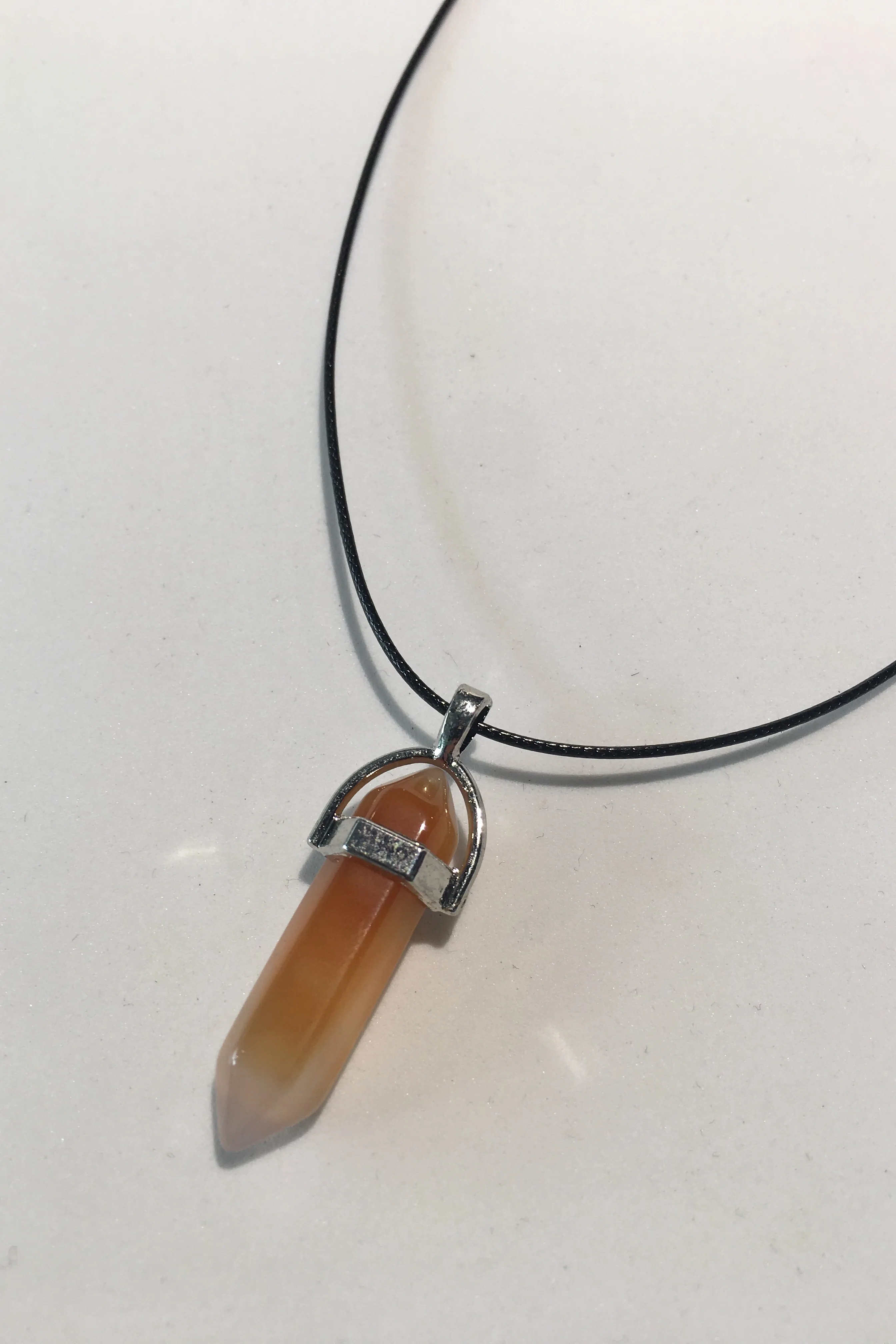 Small Crystal Point Necklace