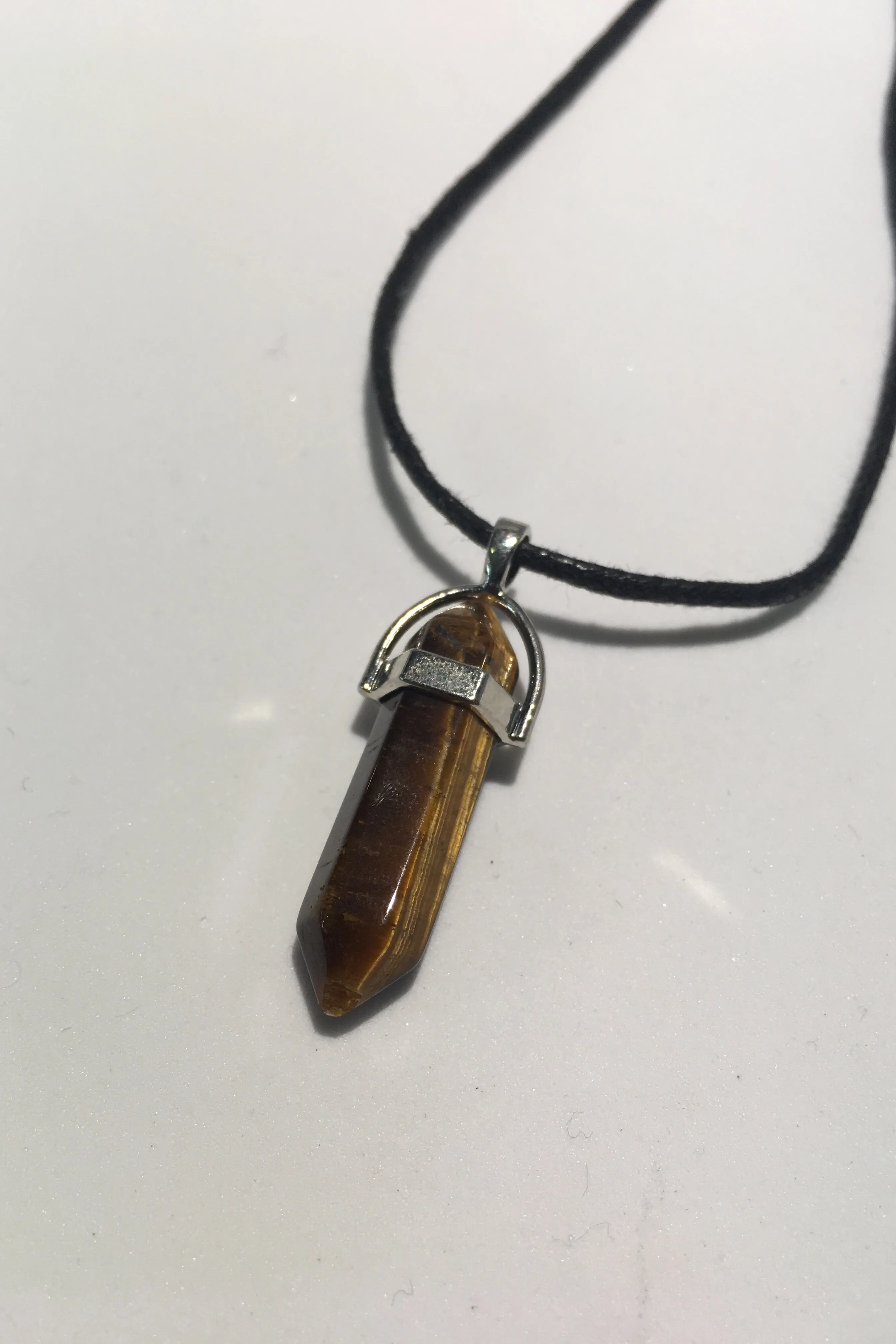 Small Crystal Point Necklace