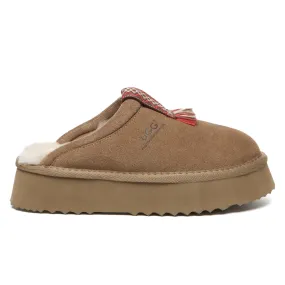 UGG Tassie Stitch Platform Slippers