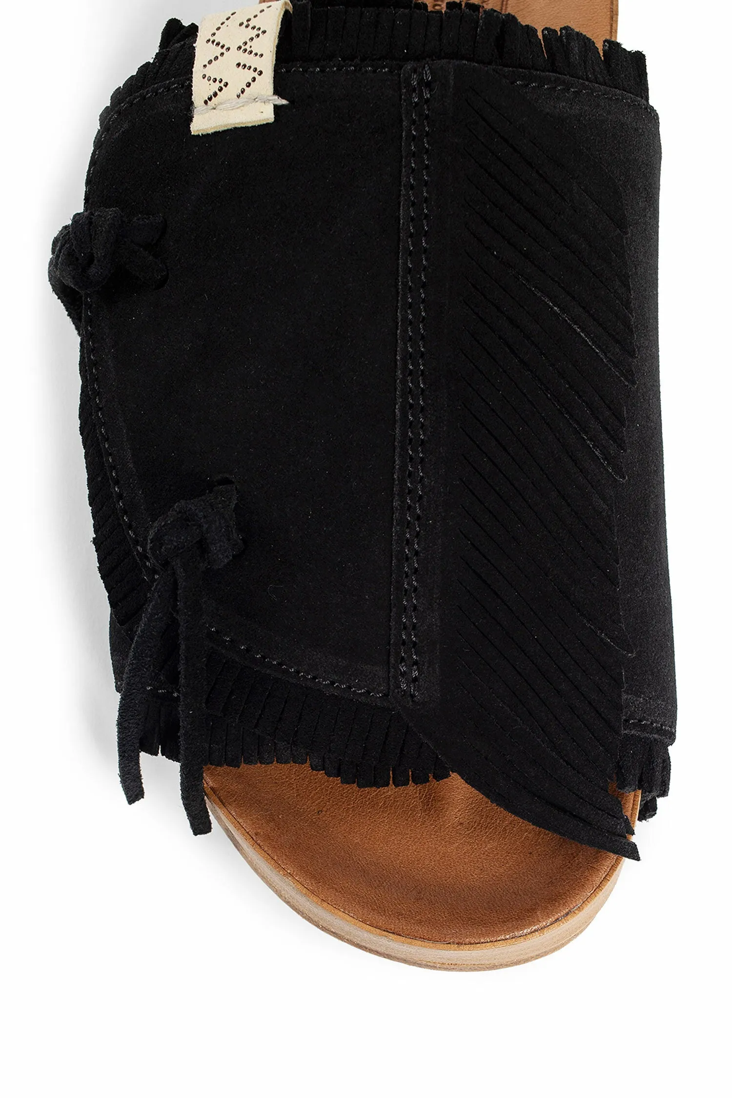 VISVIM MAN BLACK SANDALS & SLIDES