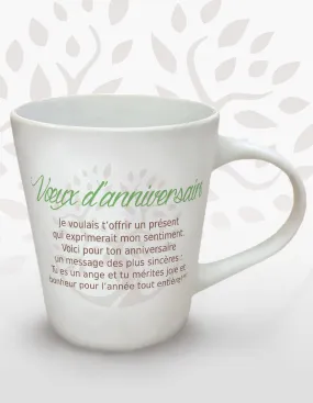 Voeux d'anniversaire: Mug