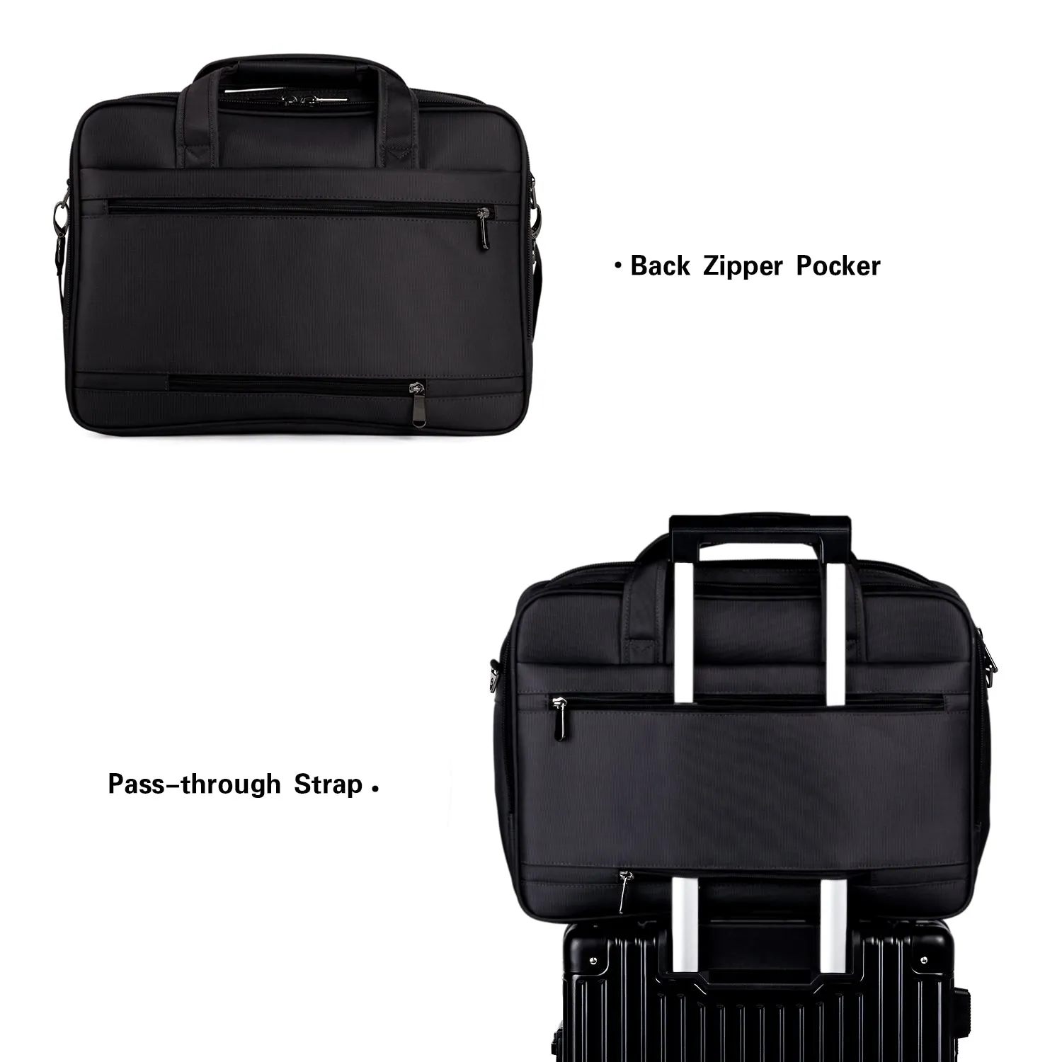 Waterproof Lightweight Briefcase for Men | 17' Laptop