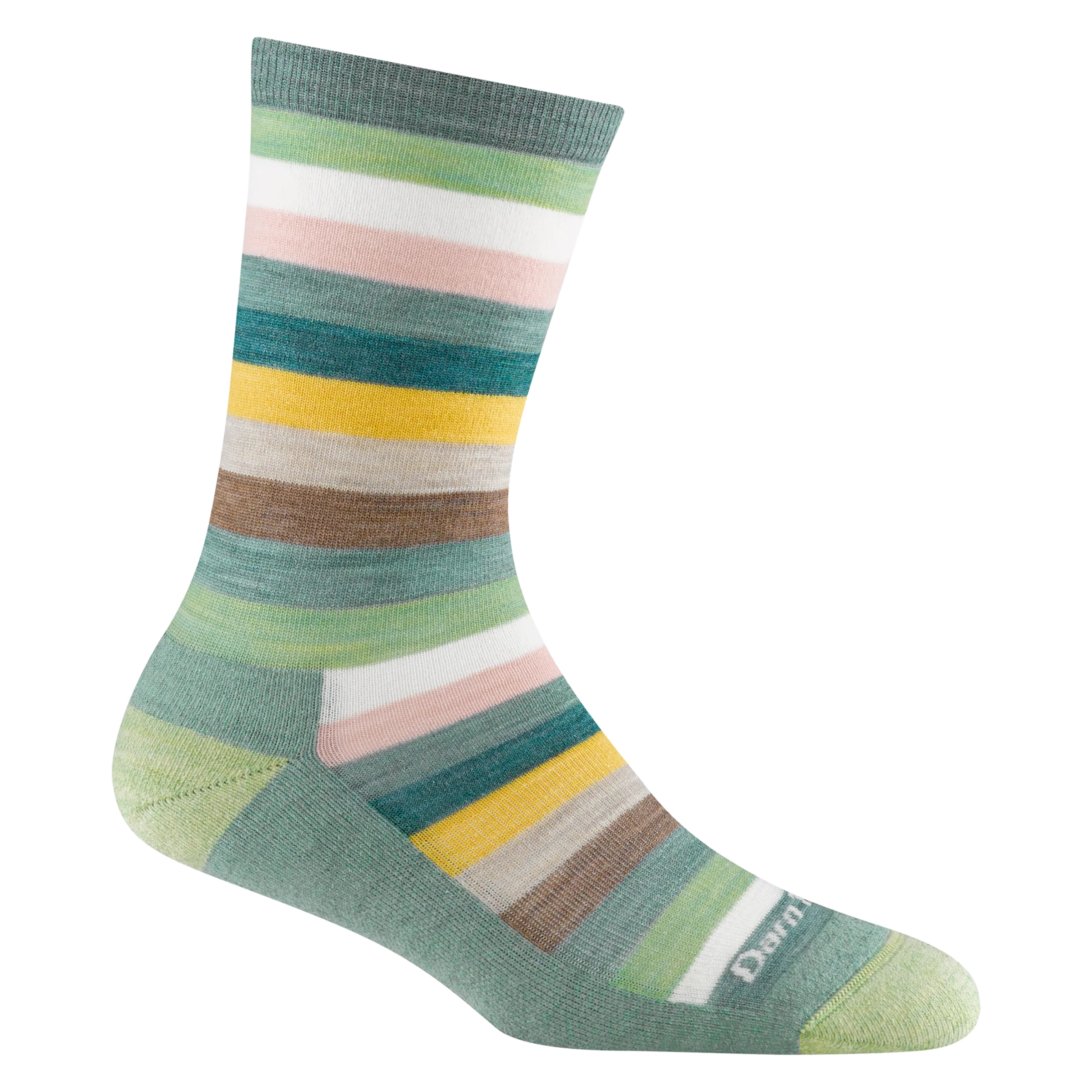 Women's Mystic Stripe Crew  Lightweight Lifestyle Sock